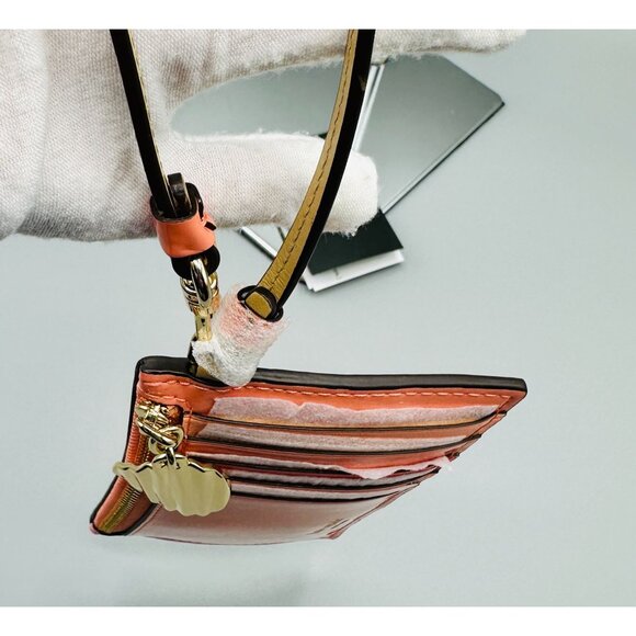 Kate Spade KL570 Snack Time Potato Chip Bag Embossed Card Case Wristlet Wallet - Picture 9 of 13